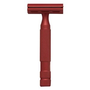 ROCKWELL 6s safety razor red stainless steel