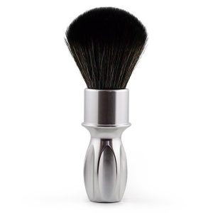 RAZOROCK shaving brush synthetic silver 400 plissoft