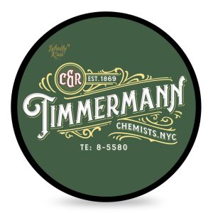 WHOLLY KAW shaving soap Timmermann Green 114g