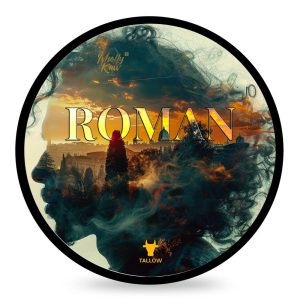 WHOLLY KAW shaving soap creme fraiche Roman 165gr