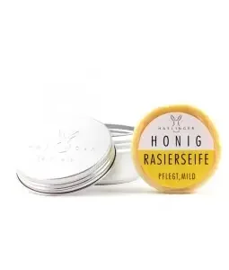 HASLINGER Honey Shaving Soap with Case 60gr