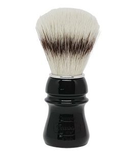 SEMOGUE Synthetic Sylver Jet Black Shaving Brush