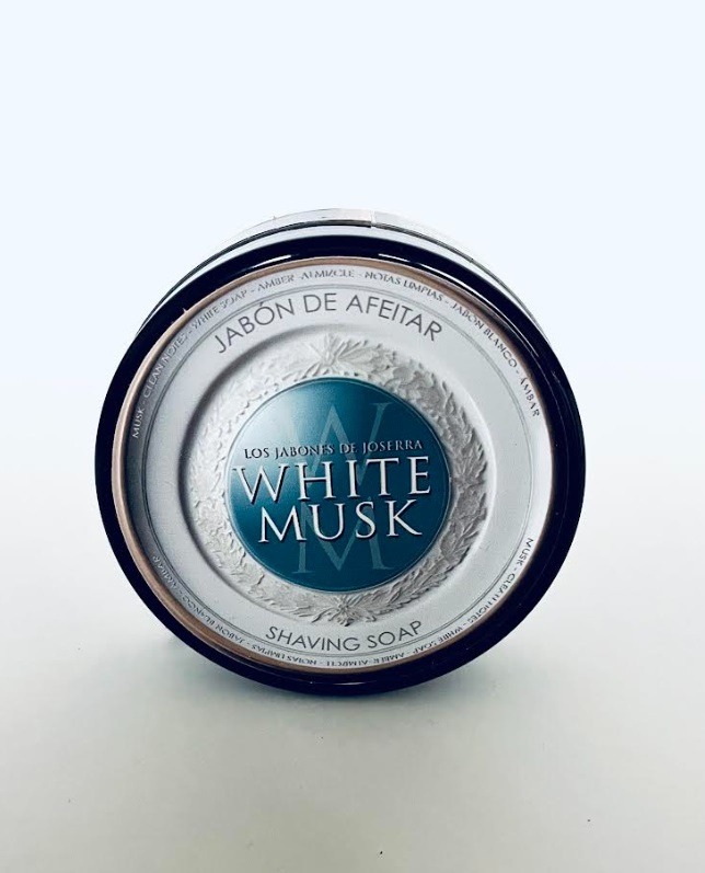 LOS JABONES de JOSERRA White Musk Shaving Soap