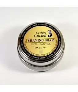 LE PERE LUCIEN Oud-Santal Shaving Soap Bowl 200g