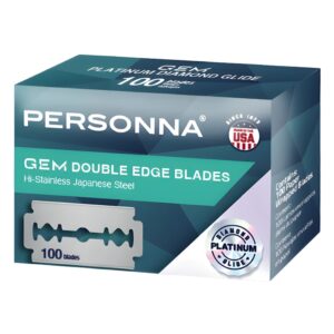 PERSONNA GEM 100 DE razor blades